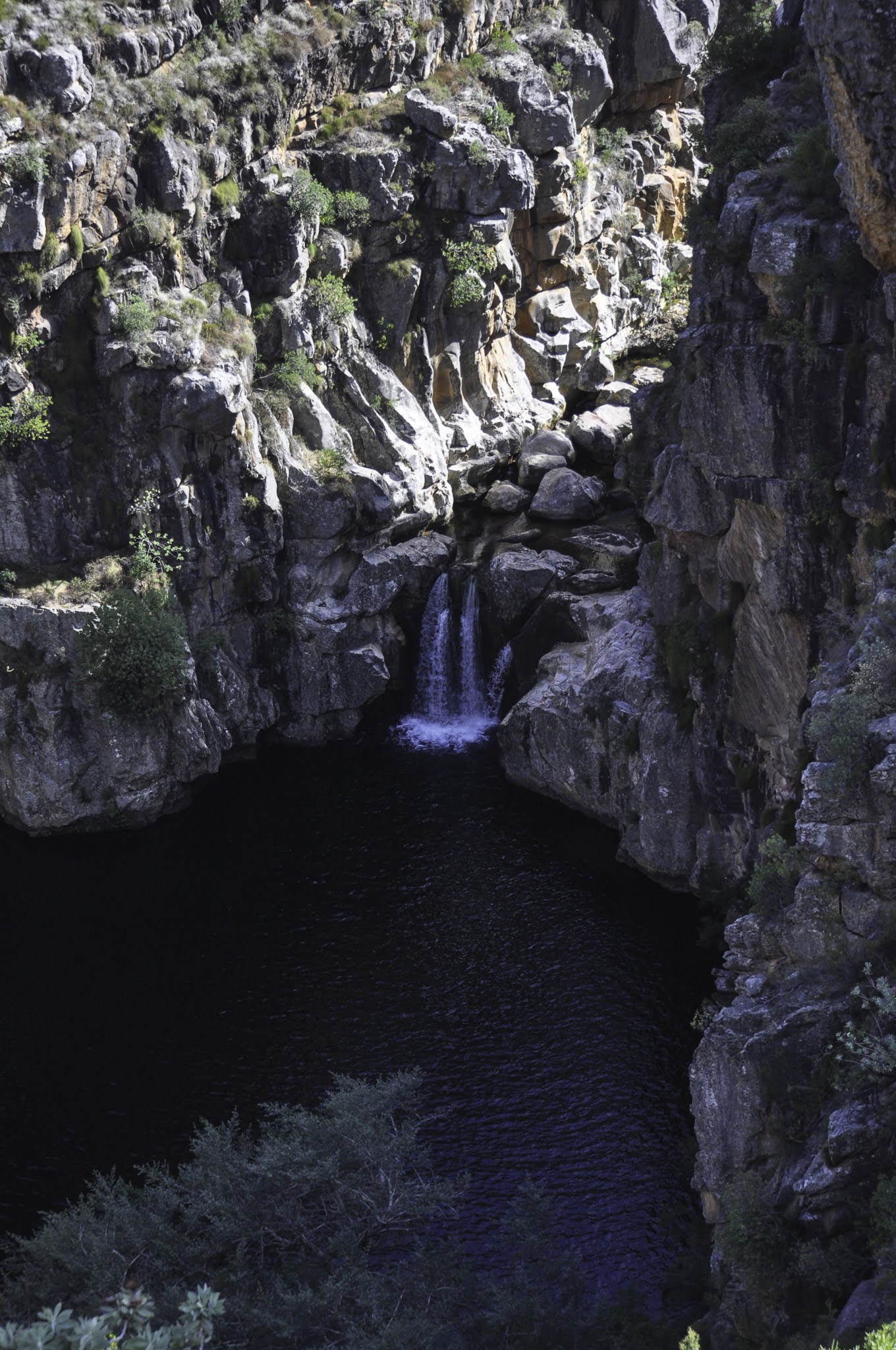 Groot Winterhoek-Die Hel Pool from above